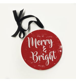 Merry And Bright Ornament